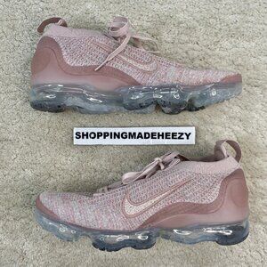 NIKE AIR VAPORMAX 2021 FLYKNIT Womens Running Shoes Pink Oxford